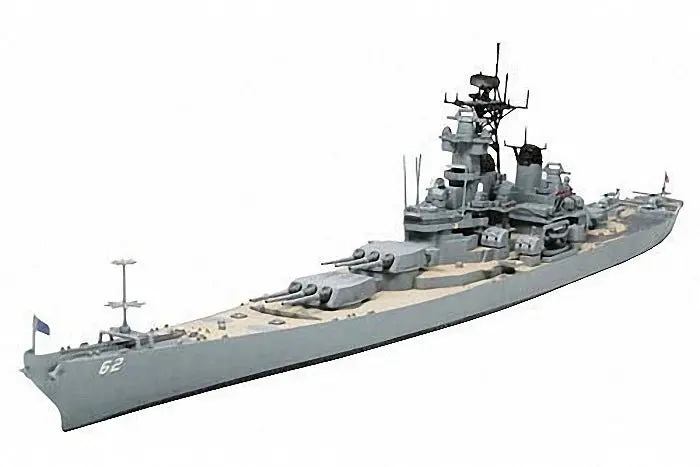 Tamiya - 1/700 Us Navy Battleship New Jersey Plastic Model Kit 1