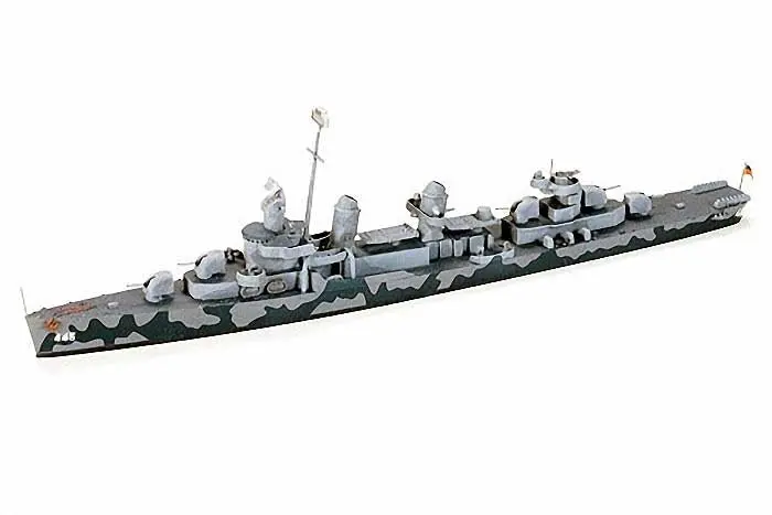 Tamiya - 1/700 Usn Dd445 Fletcher Plastic Model Kit 1