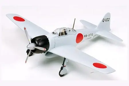 Tamiya - A6m3 Type 32 Zero Fighter Plastic Model Kit Co125 1