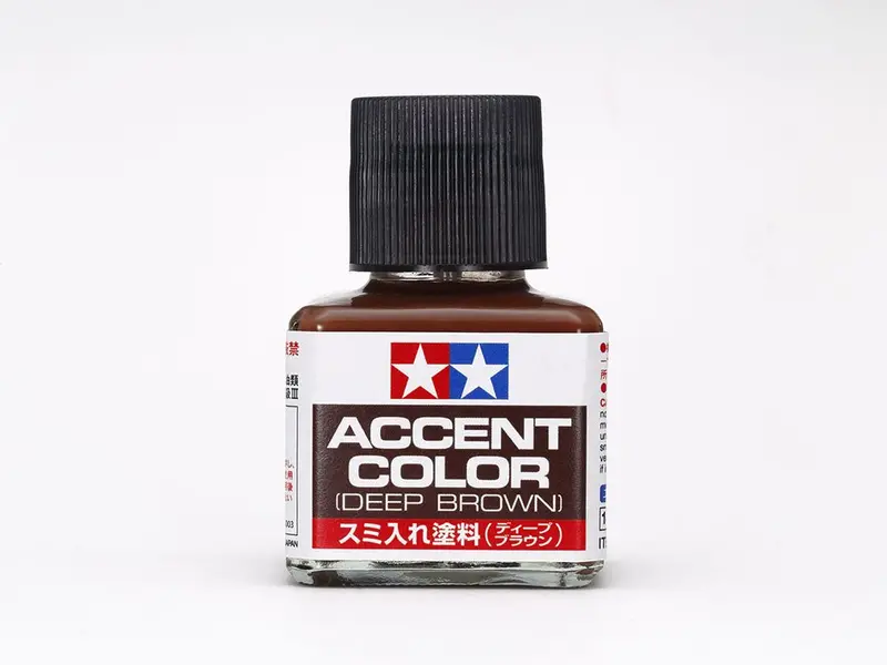 Tamiya - Accent Color, Dark Red-Brown, 40Ml Bottle 1