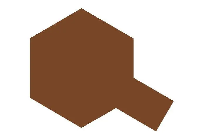 Tamiya - Acrylic Mini Xf-79 Deck Brown Paint, 10Ml Bottle 1
