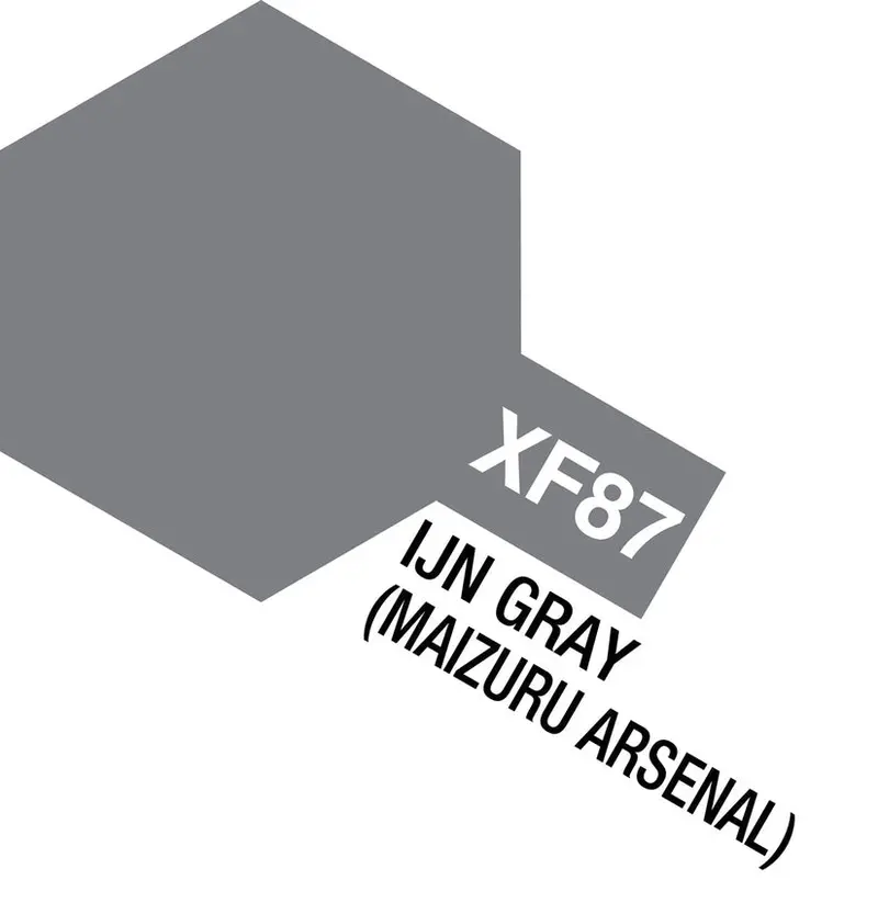 Tamiya - Acrylic Mini Xf-87 Ijn Grey, 10Ml Bottle 1