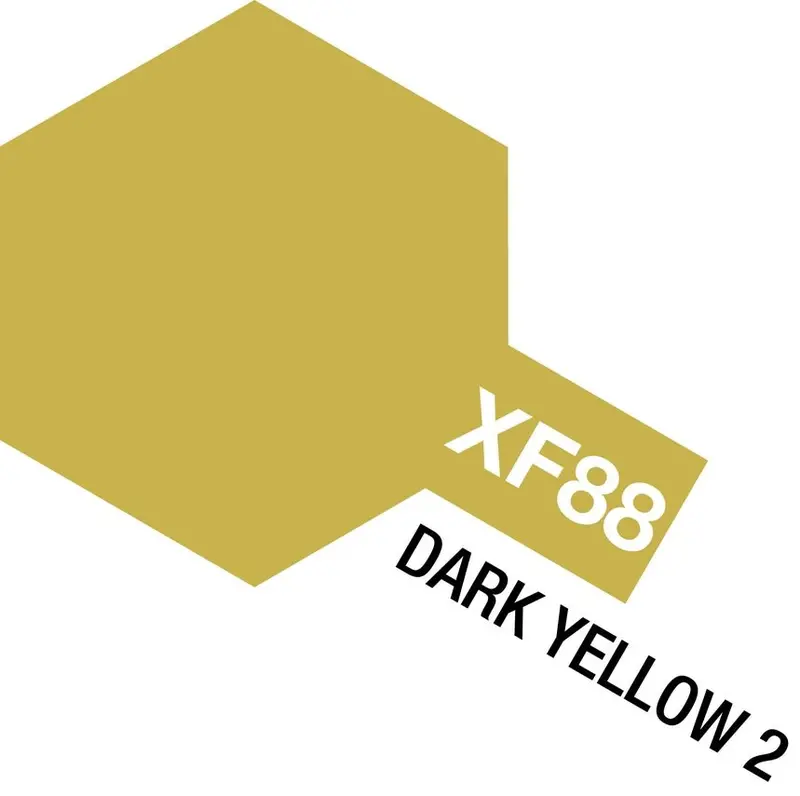 Tamiya - Acrylic Mini Xf-88 Dark Yellow, 10Ml Bottle 1