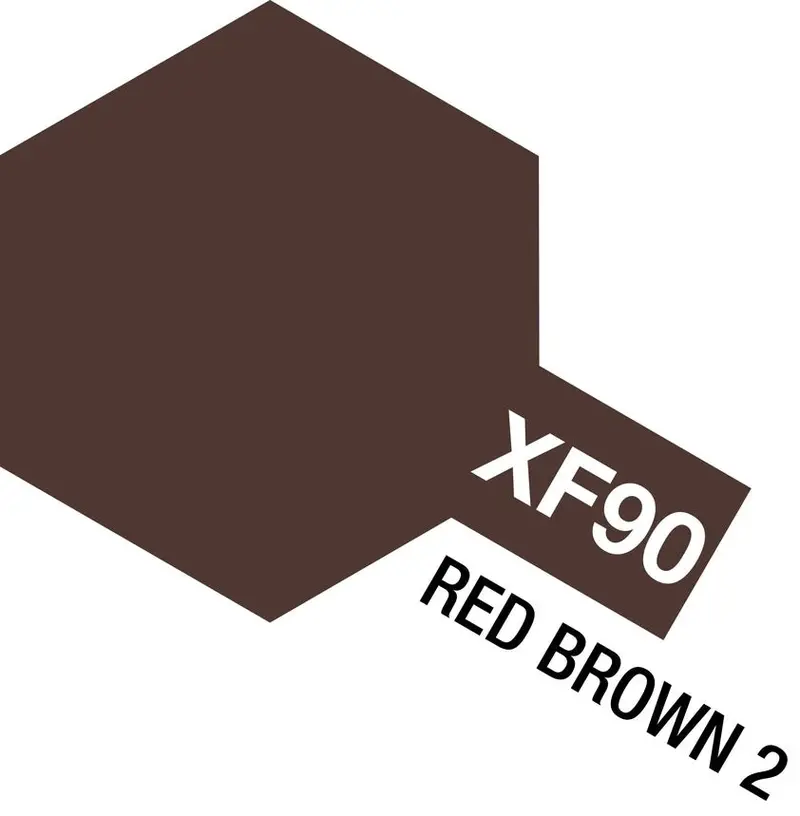 Tamiya - Acrylic Mini Xf-90 Red Brown, 10Ml Bottle 1