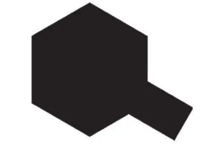 Tamiya - Acrylic X-18 Semi Gloss Black Paint, 23Ml Bottle 1