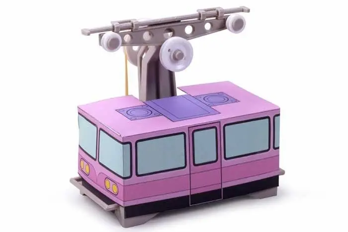 Tamiya - Aerial Ropeway Passenger Cabin 1