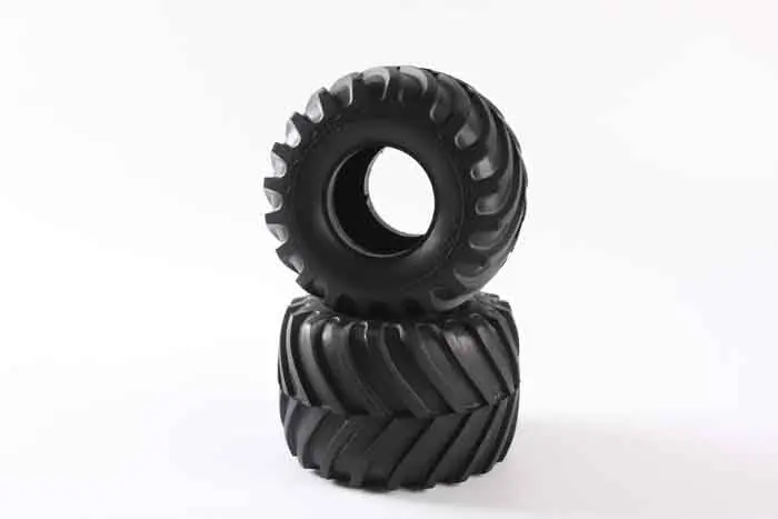 Tamiya - All-Traction Utility Rubber V-Tread (Chevron) Tires, (2Pcs) 1