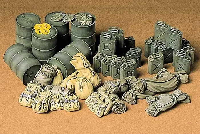 Tamiya - Allied Vehicles Plastic Model Accessory Set, For 1/35 Scale 1