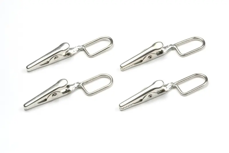Tamiya - Alligator Clips, For Bottled Paint Stand (4Pcs) 1