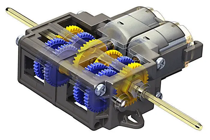 Tamiya - Double Gearbox 1