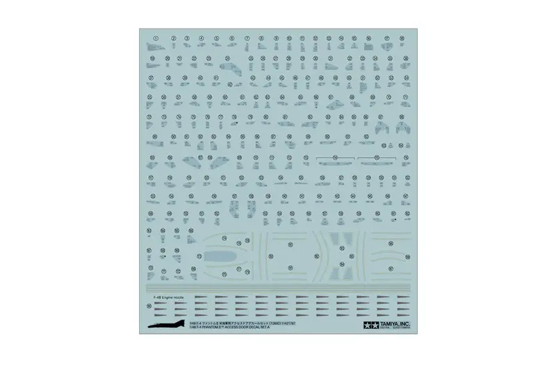 Tamiya - F-4 Phantom Ii Decal Set A, 1/48 Scale 1