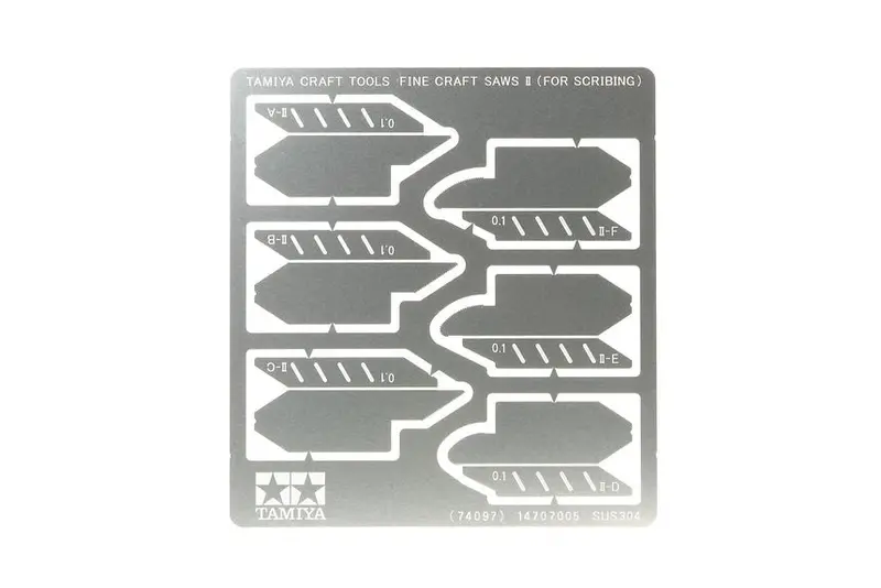 Tamiya - Fine Craft Saws, For Line Carving 1