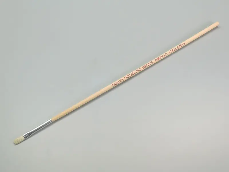 Tamiya - Flat Brush No. 0 1