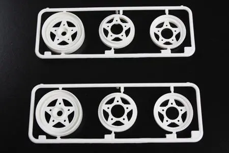 Tamiya - Front Wheels Set, F Parts: 58016 1
