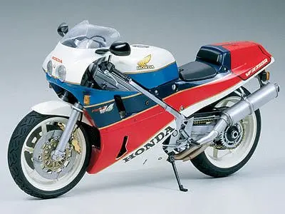 Tamiya - Honda Vfr750r Motorcycle Plastic Model Kit 1