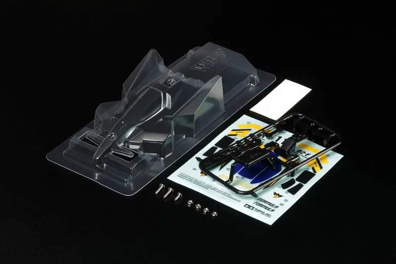 Tamiya - Jr Body Set Winning Bird, Polycarbonate Formula Clear 2