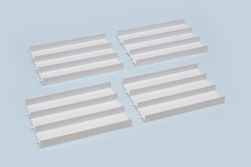 Tamiya - Jr Circuit Straight Section, Japan Cup White, (4Pcs) 1