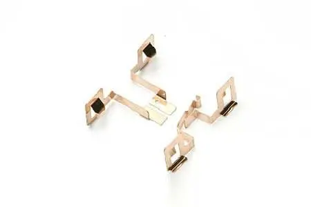 Tamiya - Jr Gold Plated Terminal Set, For Ms Chassis 1