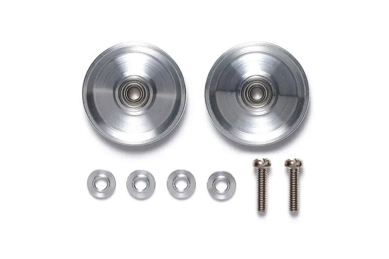 Tamiya - Jr Hg Aluminum Ball Race Rollers, 17Mm Ringless 1