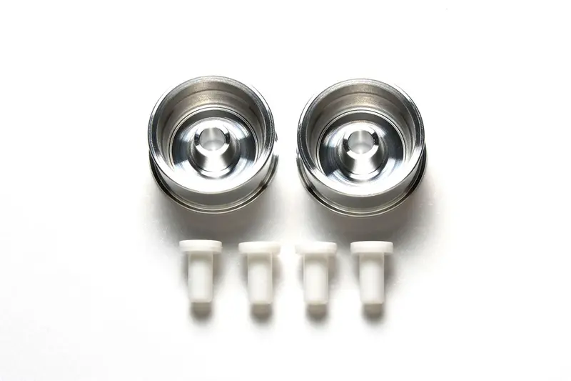 Tamiya - Jr Hg Aluminum Deep Rim Wheels For Low Profile Tires, 2Pcs 1