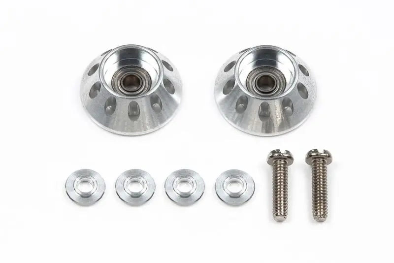 Tamiya - Jr Hg Lightweight 13Mm Tapered Aluminum Ball-Race Rollers (Ringless) 1