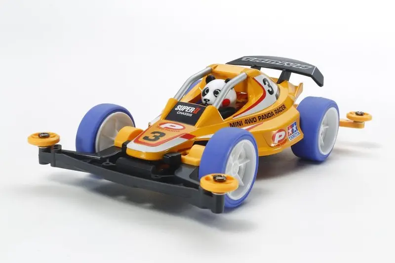 Tamiya - Jr Panda Racer Mini 4Wd Kit, Super Li Chassis 1