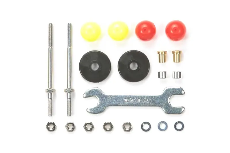 Tamiya - Jr Plastic Roller Set, 13Mm, Long Low Friction 1