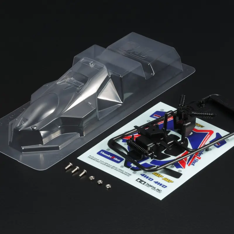 Tamiya - Jr Thunder Shot Clear Body Set, Polycarbonate 1