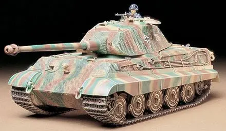 Tamiya - King Tiger "Porsche Turret" Plastic Model Kit 1