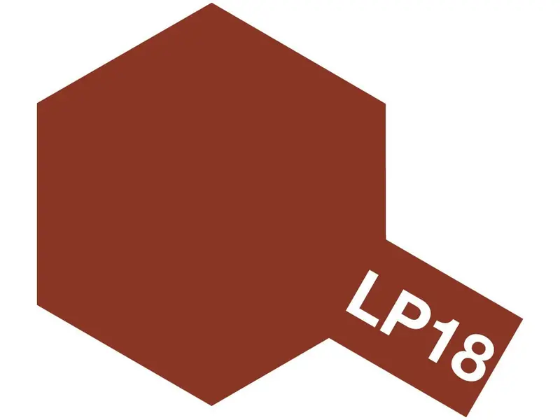 Tamiya - Lacquer Paint Lp-18 Dull Red 10Ml Bottle 1