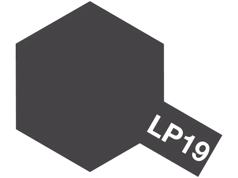 Tamiya - Lacquer Paint Lp-19 Gun Metal 10Ml Bottle 1