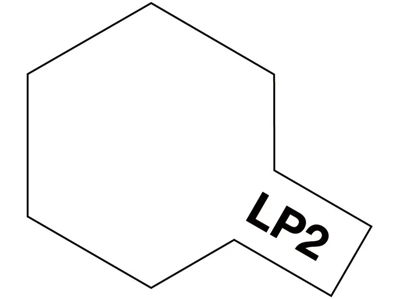 Tamiya - Lacquer Paint Lp-2 White 10Ml Bottle 1