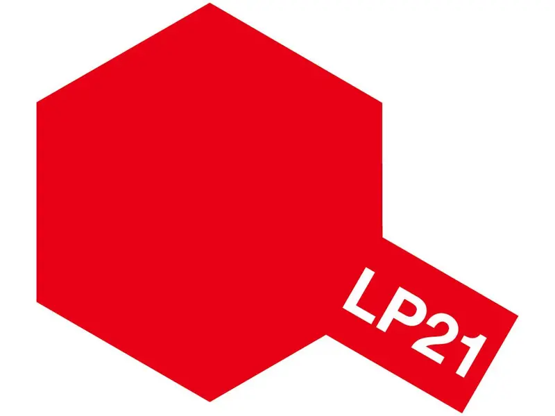 Tamiya - Lacquer Paint Lp-21 Italian Red 10Ml Bottle 1