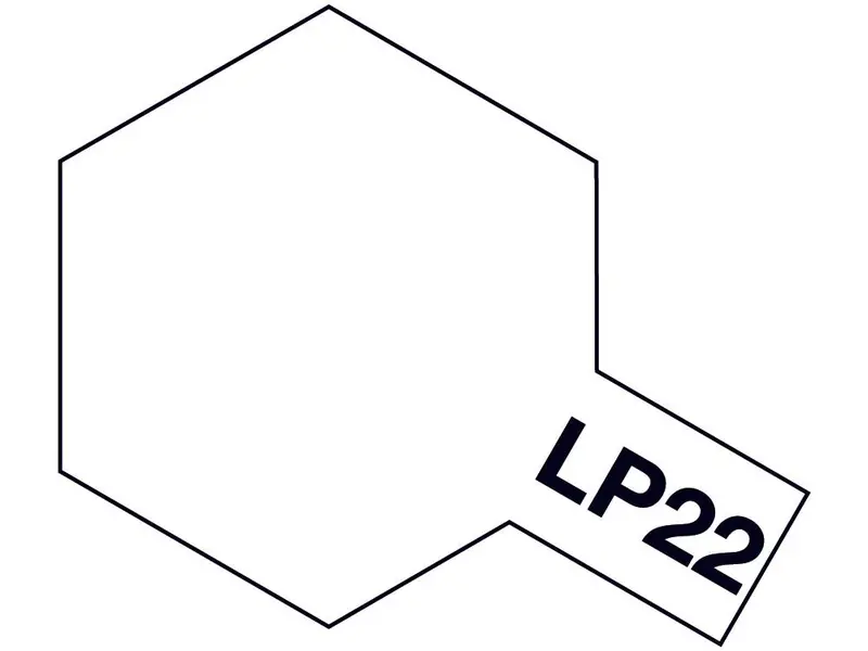 Tamiya - Lacquer Paint Lp-22 Flat Base 10Ml Bottle 1