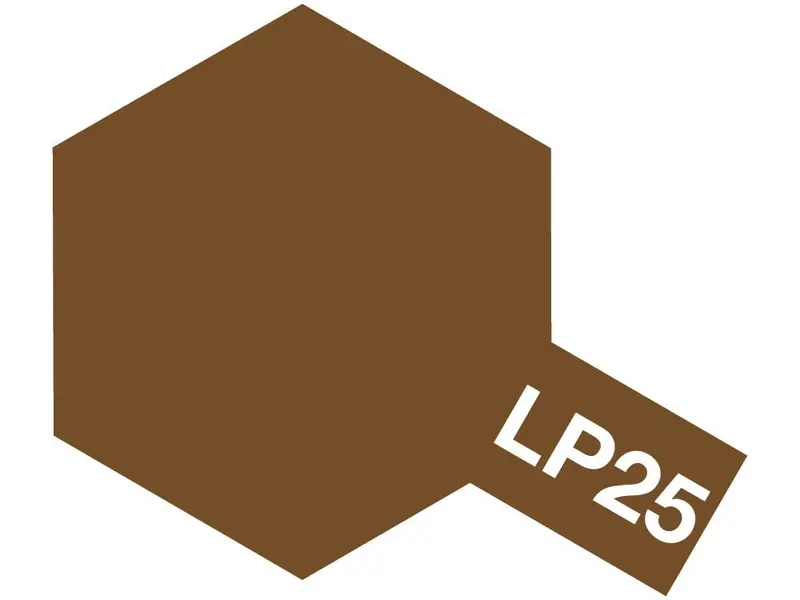 Tamiya - Lacquer Paint Lp-25 Brown Jgsdf 10Ml Bottle 1