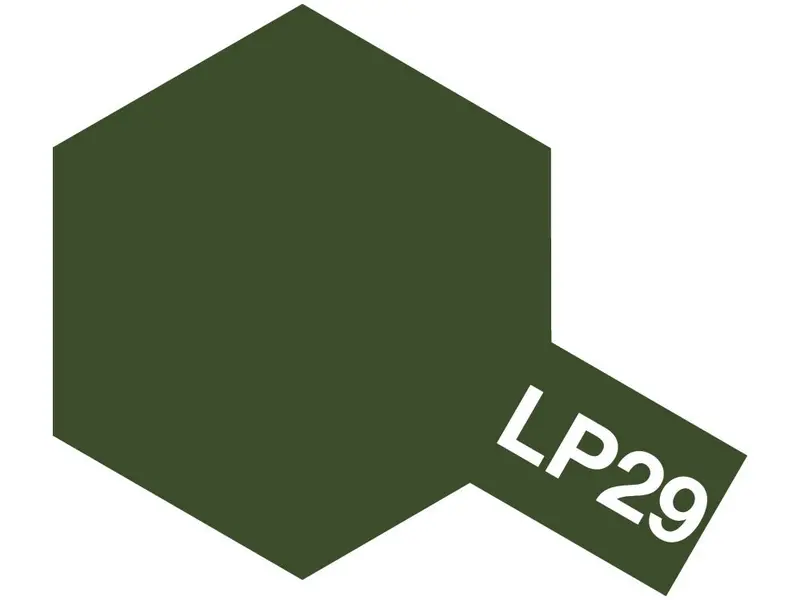Tamiya - Lacquer Paint Lp-28 Olive Drab 2 10Ml Bottle 1