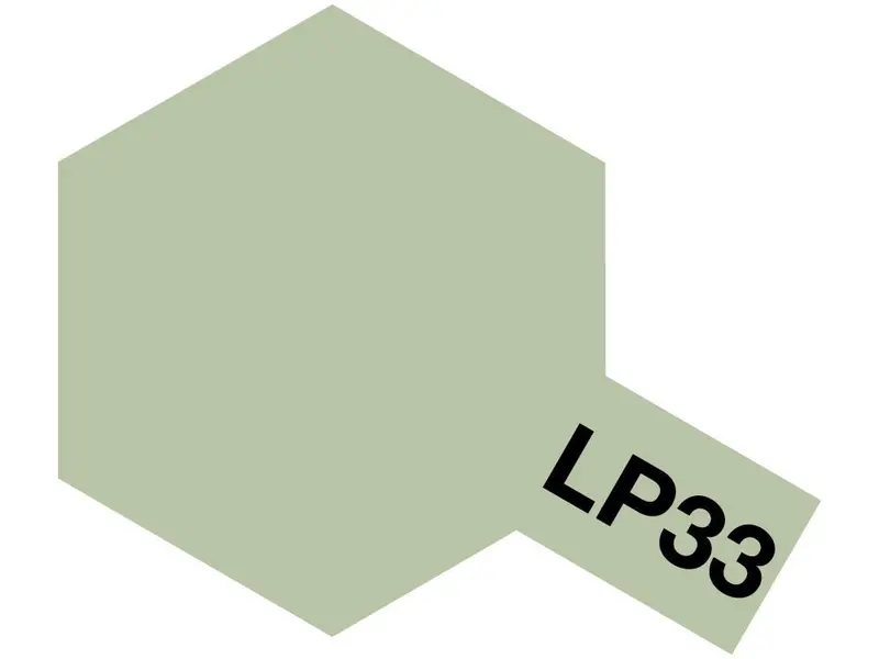 Tamiya - Lacquer Paint Lp-33 Gray Green Ijn 10Ml Bottle 1