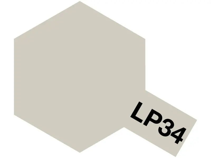 Tamiya - Lacquer Paint Lp-34 Light Gray 10Ml Bottle 1