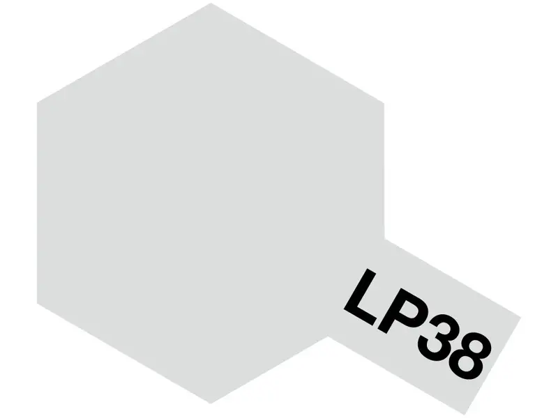 Tamiya - Lacquer Paint Lp-38 Flat Aluminum 10Ml Bottle 1