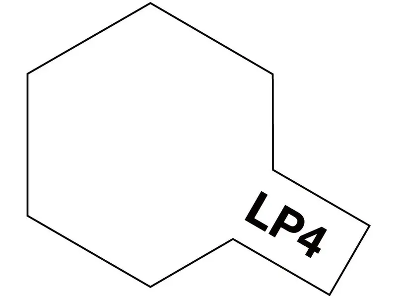 Tamiya - Lacquer Paint Lp-4 Flat White 10Ml Bottle 1