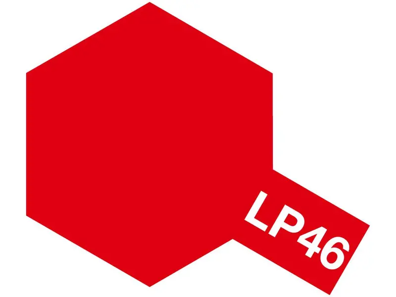 Tamiya - Lacquer Paint Lp-46 Pure Metallic Red 10Ml Bottle 1