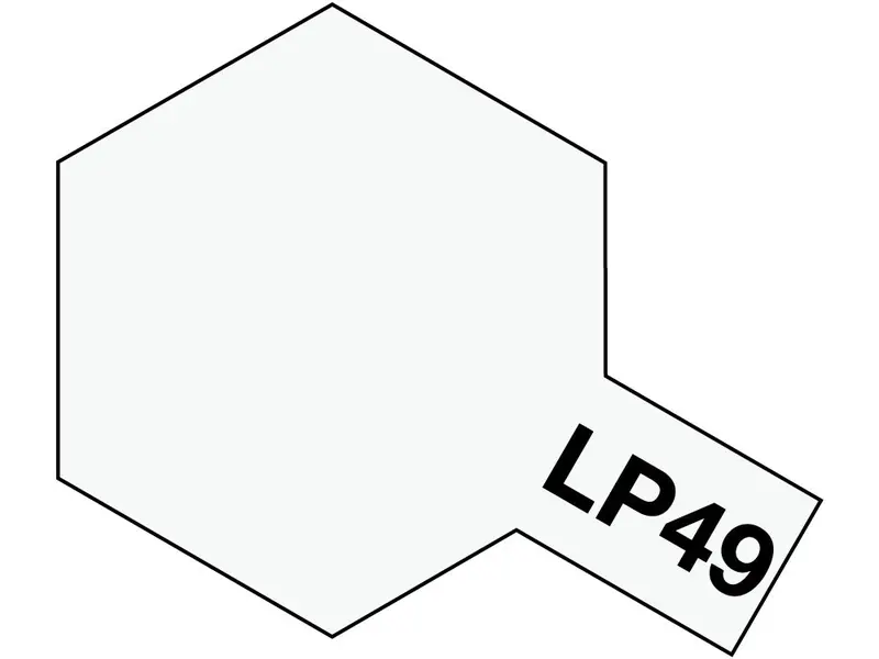 Tamiya - Lacquer Paint Lp-49 Pearl Clear 10Ml Bottle 1