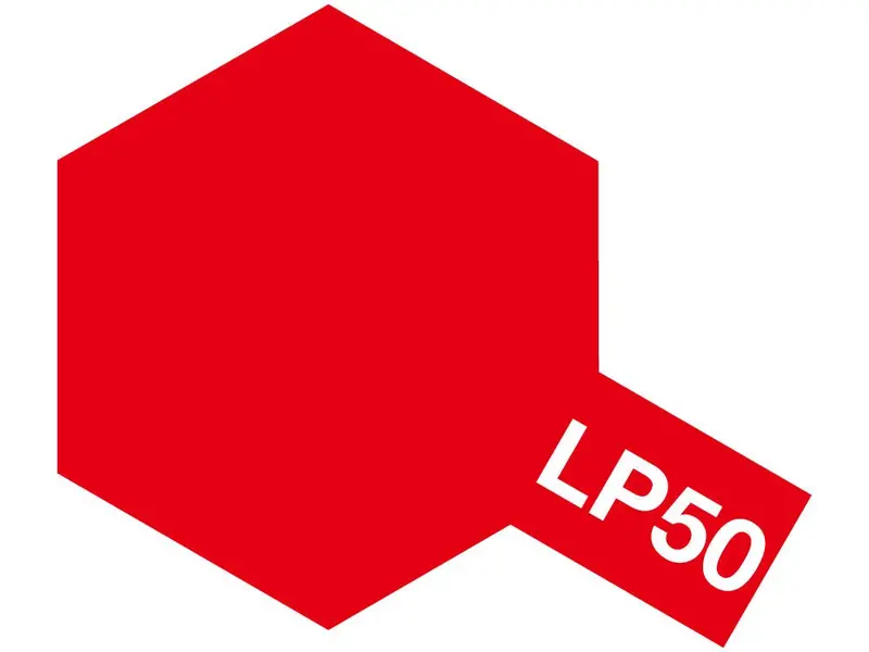 Tamiya - Lacquer Paint Lp-50 Bright Red 10Ml Bottle 1