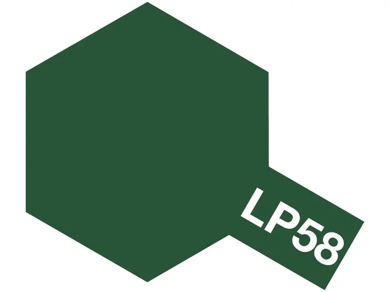Tamiya - Lacquer Paint Lp-58 Nato Green 10Ml Bottle 1