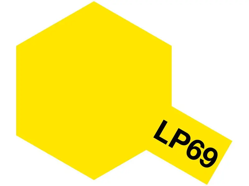 Tamiya - Lacquer Paint Lp-69 Clear Yellow 10Ml Bottle 1