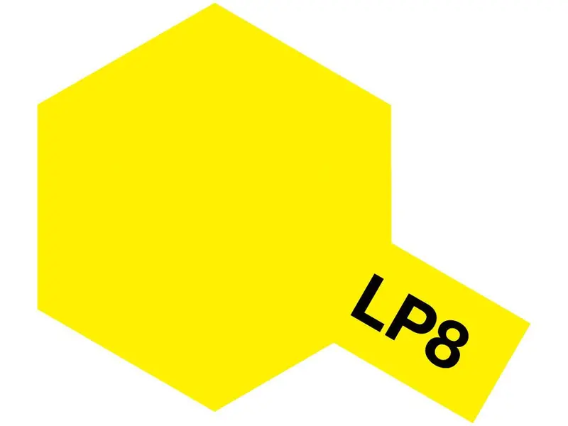 Tamiya - Lacquer Paint Lp-8 Yellow 10Ml Bottle 1