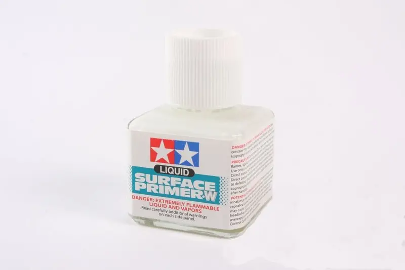 Tamiya - Liquid Surface Primer 40Ml Bottle, White 1