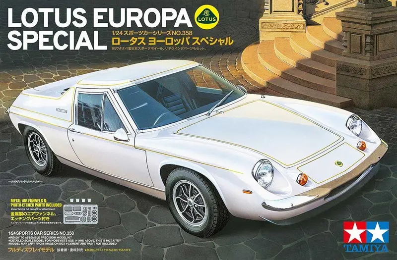 Tamiya - Lotus Europa Special Plastic Model Kit 1