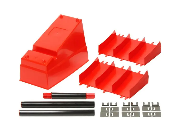 Tamiya - Mini 4Wd Bank Approach 20 Red, Japan Cup 1