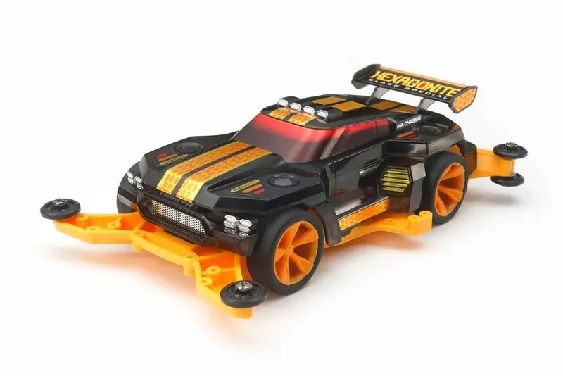 Tamiya - Mini 4Wd Hexagonite Black Special Kit, W/ Ma Chassis 1
